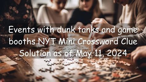 sales booth nyt|mini crossword hints nyt.